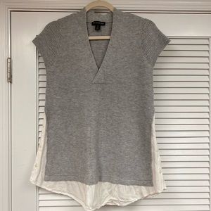 Pea in the Pod layered short sleeved sweater